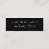 Letter Flip Mini Visitekaartje (Achterkant)