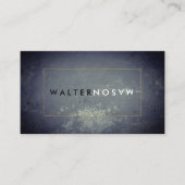 Letter Flip Rustic met rand Visitekaartje (Voorkant)