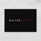 Letter Flip Visitekaartje (Voorkant)