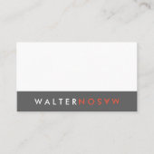 Letter Flip Visitekaartje (Voorkant)