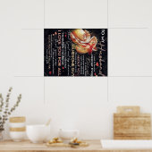 Letter For Husband | Family Decoration | Poster (Keuken)