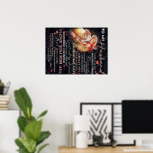 Letter For Husband | Family Decoration | Poster (Thuiskantoor)