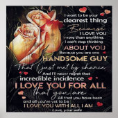 Letter For Husband | Family Decoration | Poster (Voorkant)