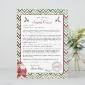 Letter from Santa for Older Kids Kaart (Staand voorkant)