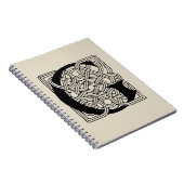 Letter G Celtic Knot Monogram Notitieboek (Rechterzijde)