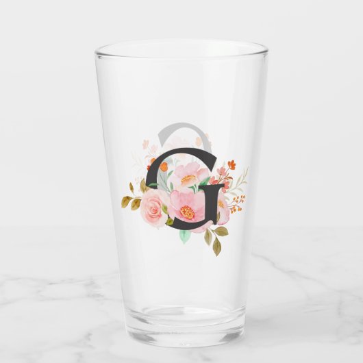 Letter G Glas (Achterkant)