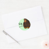 Letter G gorilla Stickers (Envelop)