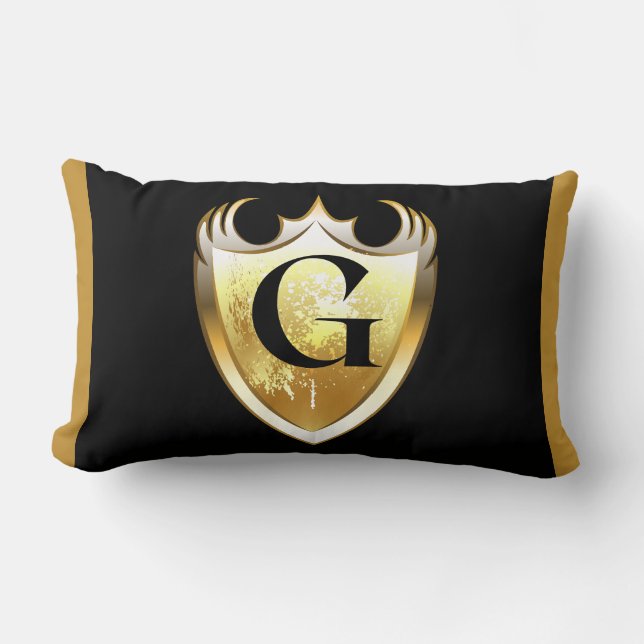 Letter G hoofdalfabet Kussen (Voorkant)