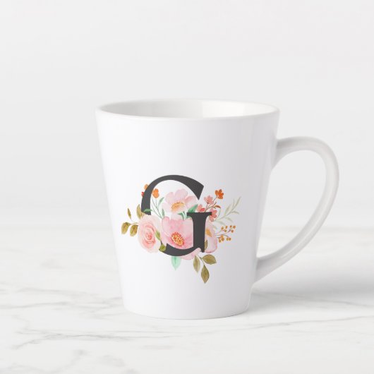 Letter G Latte Mok (Rechts)