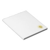 Letter G - masonisch symbool Notitieblok (Schuin)