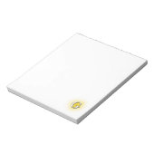 Letter G - masonisch symbool Notitieblok (Linkerzijde)