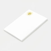 Letter G - masonisch symbool Post-it® Notes (Schuin)