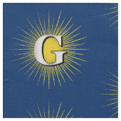 Letter G - masonisch symbool Stof (Close Up)
