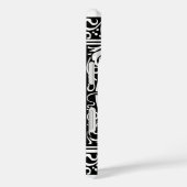 Letter G Middeleeuws Monogram Art Nouveau Case-Mate iPhone Case (Achterkant / Rechts)