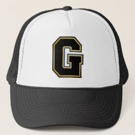 Letter "G"-Monogram Trucker Pet