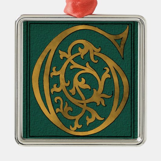 Letter G Ornament (Voorkant)