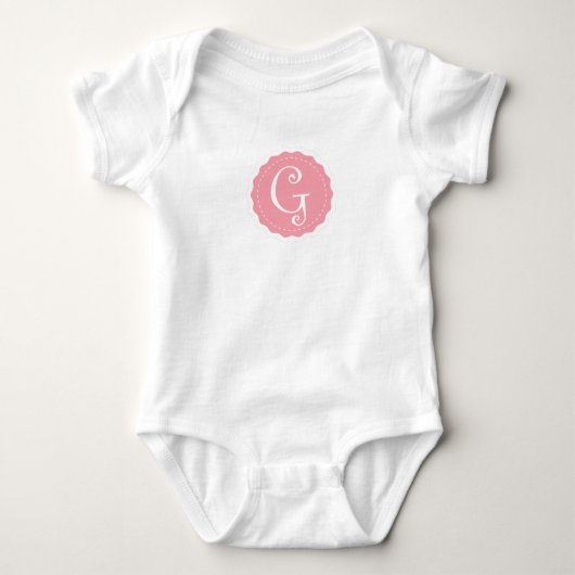 letter "G" Romper (Voorkant)