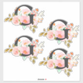 Letter G Sticker (Vel)