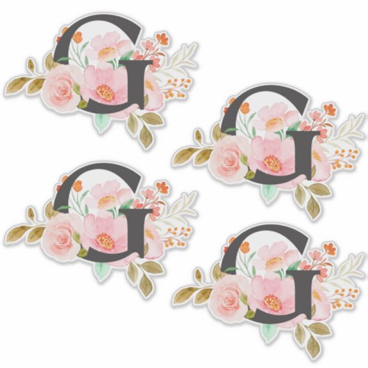 Letter G Sticker (Voorkant)