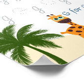 Letter G Volgen Poster voor Kinderen (Hoek)