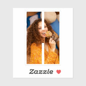 Letter H Alphabet & Photo Custom-Cut Vinyl Sticker