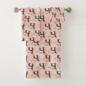 Letter H Bad Handdoek (Insitu)