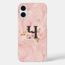 Letter H iPhone 16 Plus Hoesje