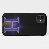 Letter H Case-Mate iPhone Case (Achterkant (horizontaal))