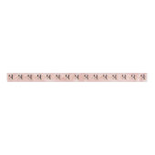 Letter H Grosgrain Lint (Voorkant)