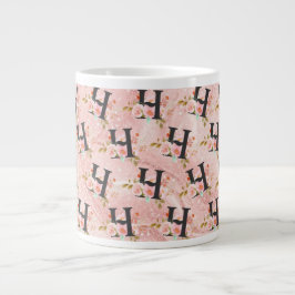 Letter H Grote Koffiekop