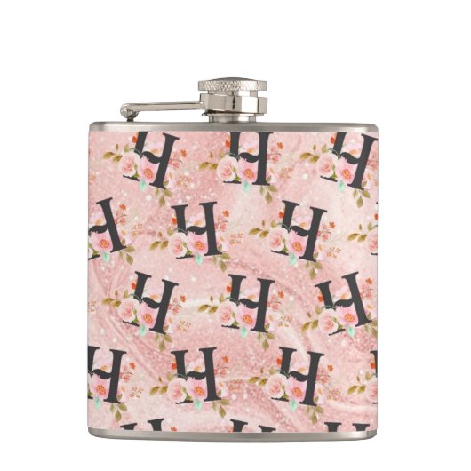 Letter H Heupfles (Voorkant)