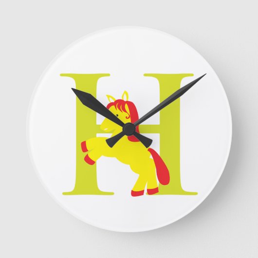 Letter H Initiaal klok (Voorkant)