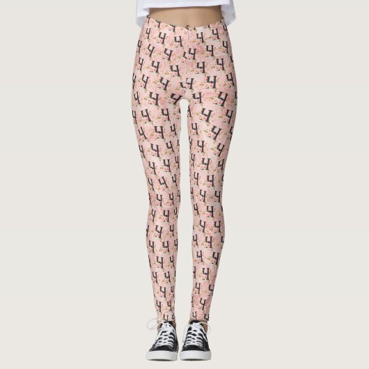 Letter H Leggings (Voorkant)