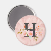 Letter H Magneet (Voorkant / Achterkant)