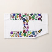 Letter H Monogram Bad Handdoek (Handdoek)