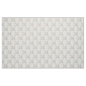 Letter H monogram decoratieve tekst aangepaste sto Stof (Fat Quarter)