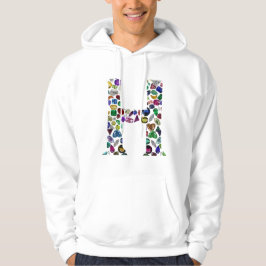 Letter H Monogram Hoodie