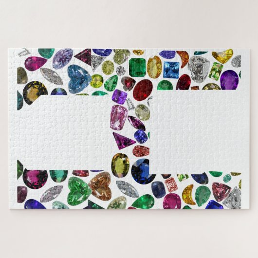 Letter H Monogram Legpuzzel (Horizontaal)