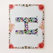 Letter H Monogram Legpuzzel (Verticaal)