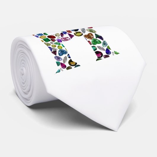 Letter H Monogram Stropdas (Opgerold)