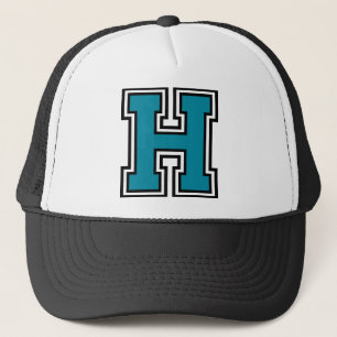 Letter "H"-Monogram Trucker Pet