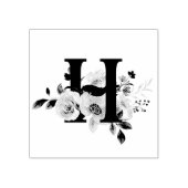 Letter H Rubberstempel (Afrduk)
