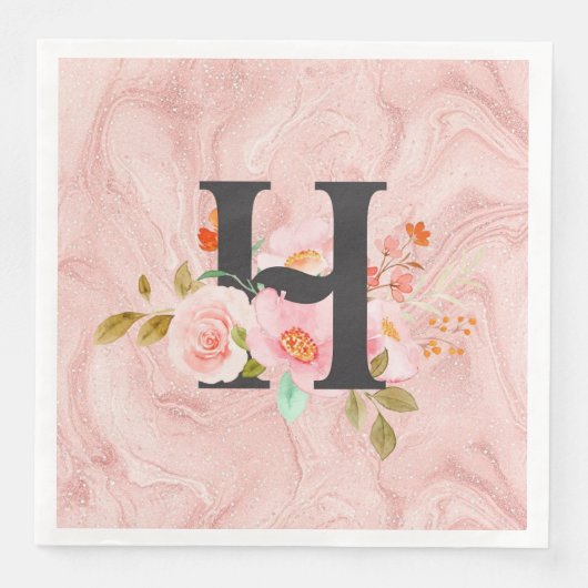 Letter H Servet (Voorkant)