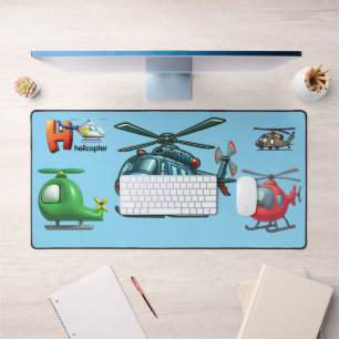 Letter H staat voor Helicopter Alfabet Cartoon Kin Bureaumat