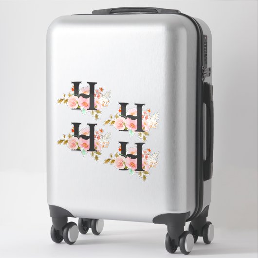 Letter H Sticker (Koffer)