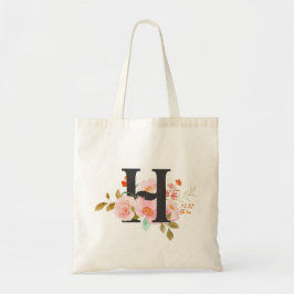 Letter H Tote Bag