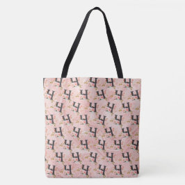 Letter H Tote Bag