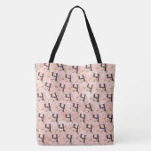 Letter H Tote Bag (Achterkant)
