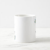 Letter H, waterverf bijbelprijsopgave mok (Center)