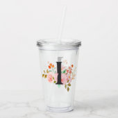 Letter I Acryl Drinkbeker (Achterkant)